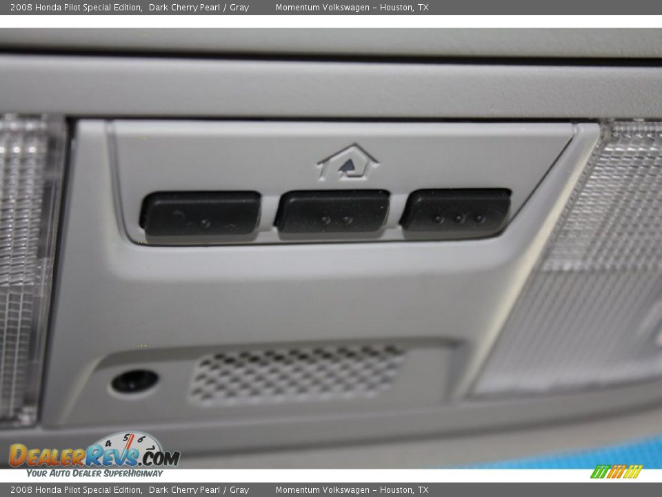 2008 Honda Pilot Special Edition Dark Cherry Pearl / Gray Photo #17