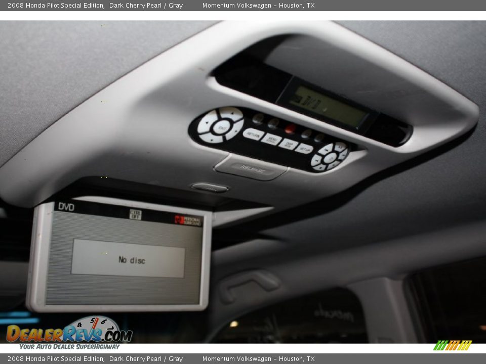 2008 Honda Pilot Special Edition Dark Cherry Pearl / Gray Photo #28