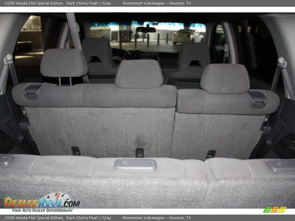 2008 Honda Pilot Special Edition Dark Cherry Pearl / Gray Photo #30