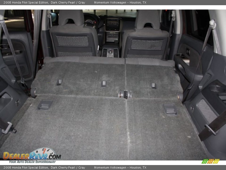 2008 Honda Pilot Special Edition Dark Cherry Pearl / Gray Photo #32