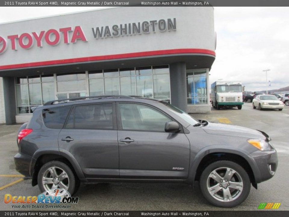 2011 Toyota RAV4 Sport 4WD Magnetic Gray Metallic / Dark Charcoal Photo #2