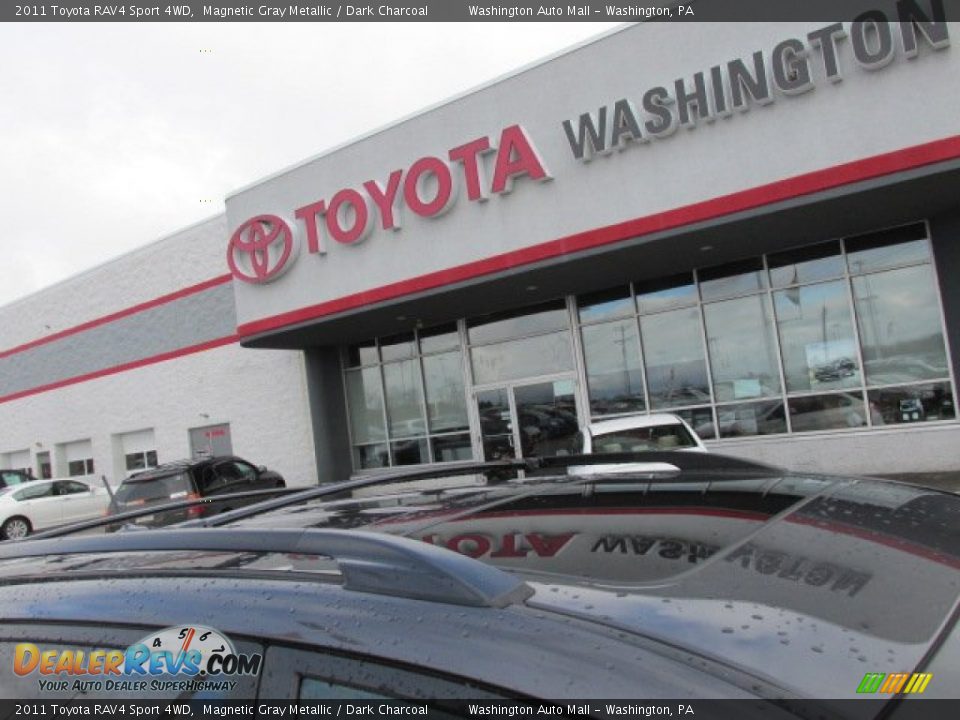 2011 Toyota RAV4 Sport 4WD Magnetic Gray Metallic / Dark Charcoal Photo #3