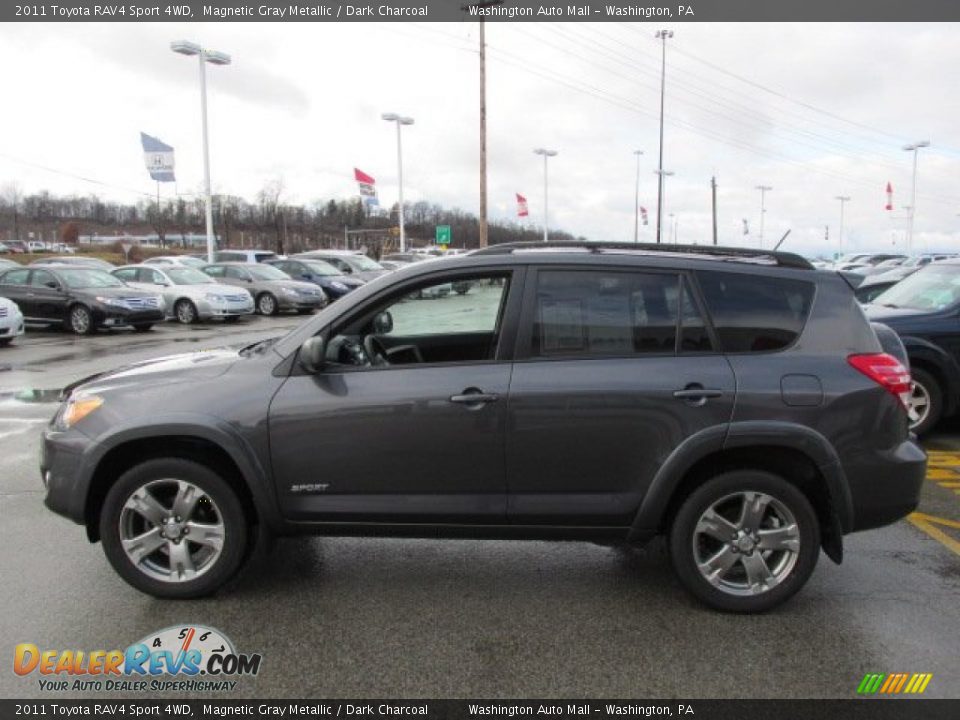 2011 Toyota RAV4 Sport 4WD Magnetic Gray Metallic / Dark Charcoal Photo #6