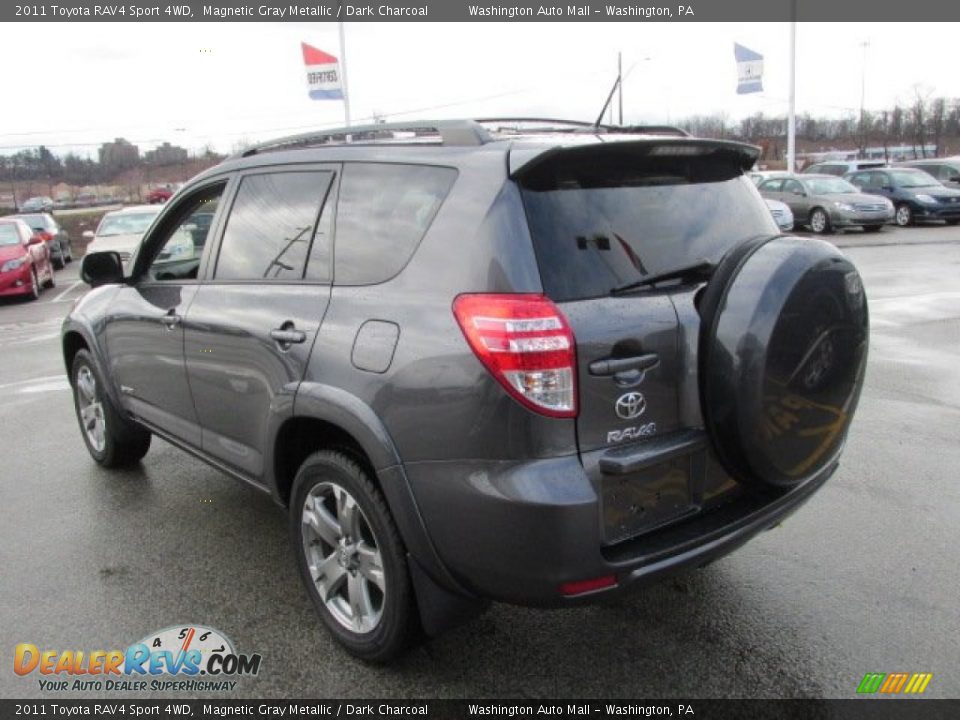 2011 Toyota RAV4 Sport 4WD Magnetic Gray Metallic / Dark Charcoal Photo #7