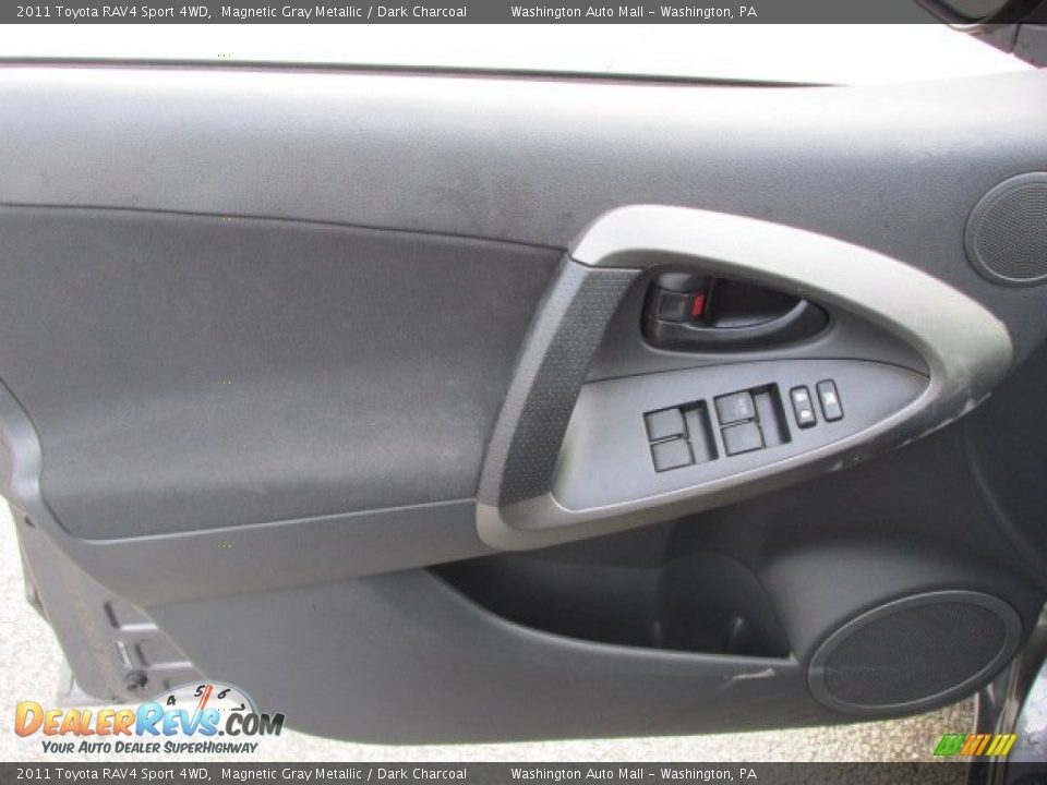 2011 Toyota RAV4 Sport 4WD Magnetic Gray Metallic / Dark Charcoal Photo #11