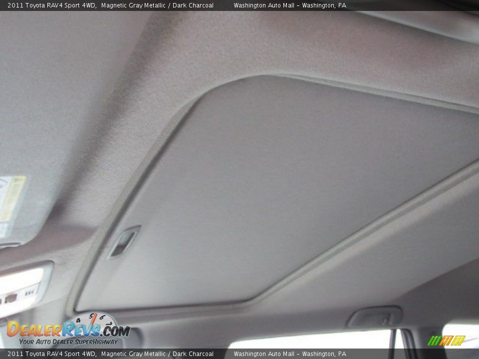 2011 Toyota RAV4 Sport 4WD Magnetic Gray Metallic / Dark Charcoal Photo #15