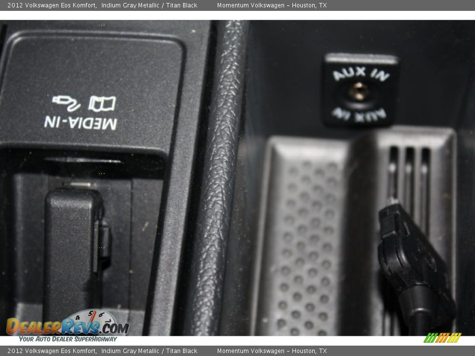 2012 Volkswagen Eos Komfort Indium Gray Metallic / Titan Black Photo #28