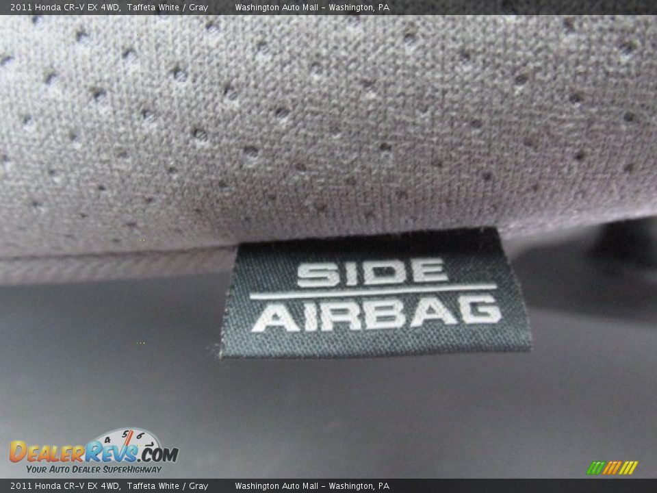 2011 Honda CR-V EX 4WD Taffeta White / Gray Photo #15