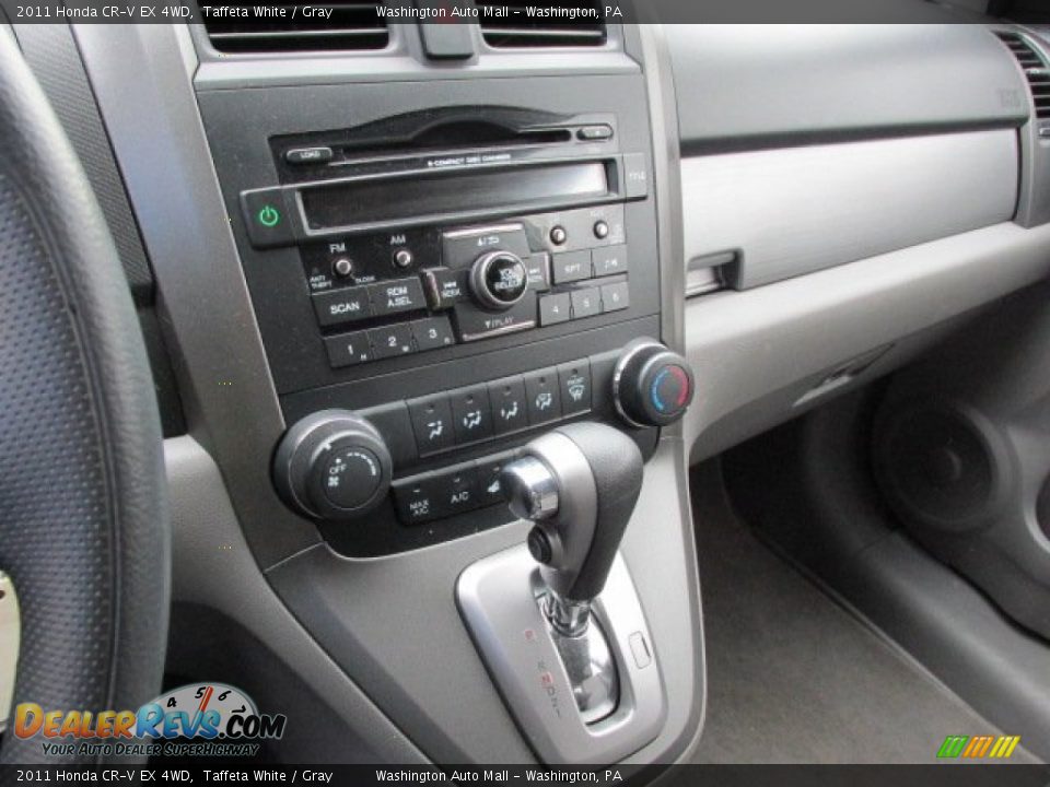 2011 Honda CR-V EX 4WD Taffeta White / Gray Photo #16