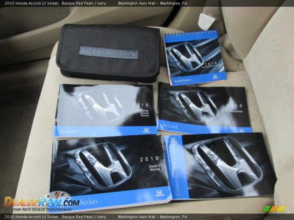 Books/Manuals of 2010 Honda Accord LX Sedan Photo #17