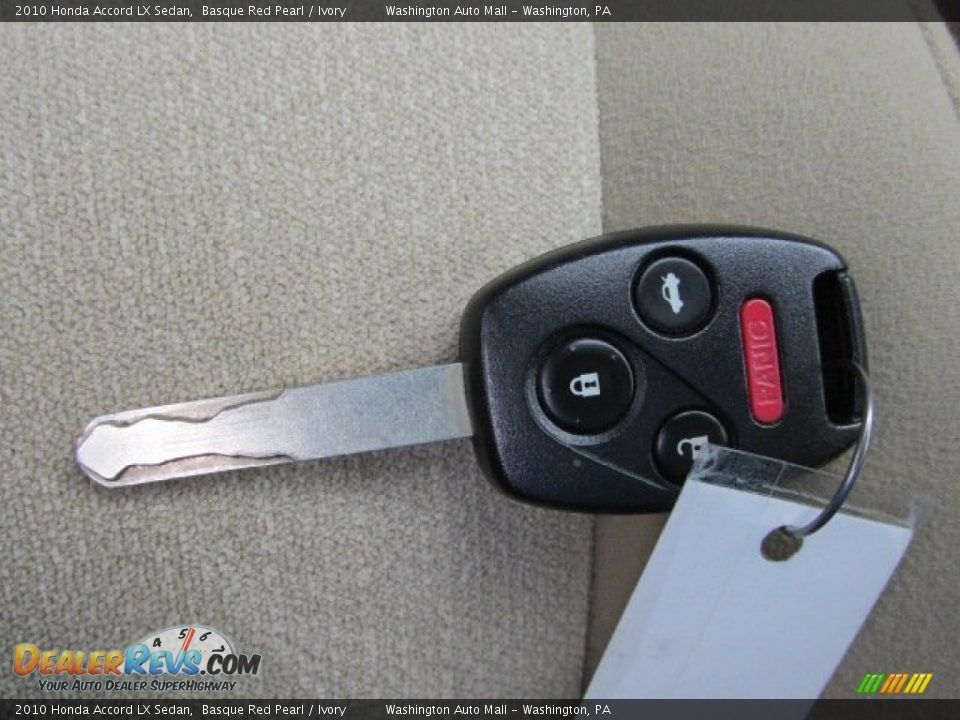 Keys of 2010 Honda Accord LX Sedan Photo #18