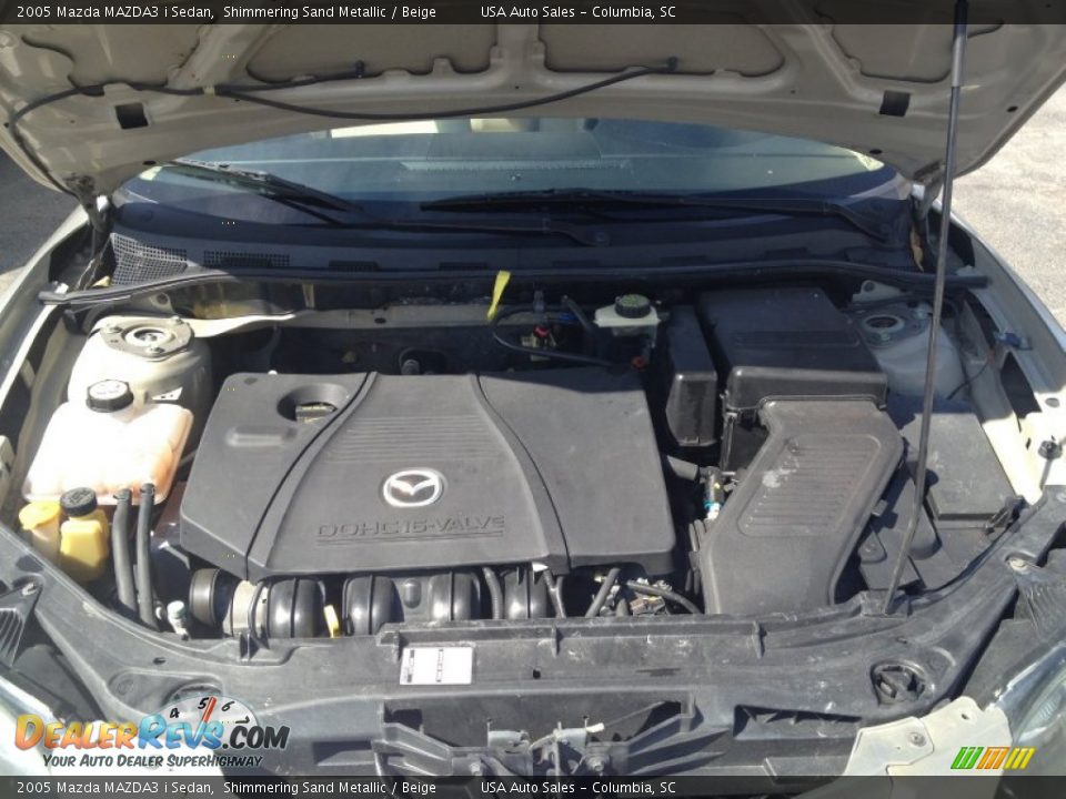 2005 Mazda MAZDA3 i Sedan 2.0 Liter DOHC 16V VVT 4 Cylinder Engine Photo #23