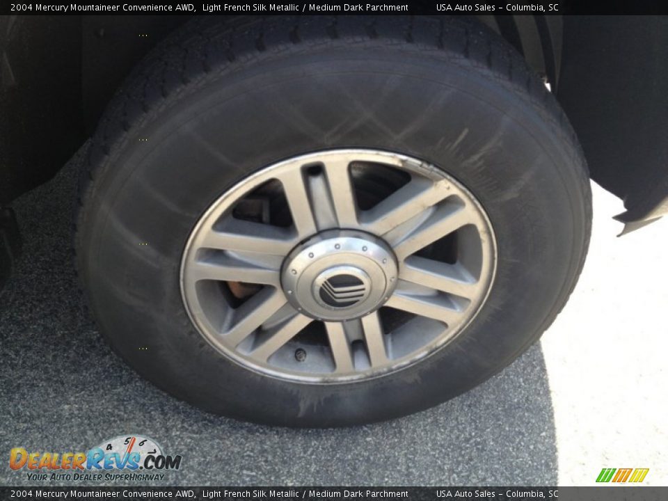 2004 Mercury Mountaineer Convenience AWD Light French Silk Metallic / Medium Dark Parchment Photo #5