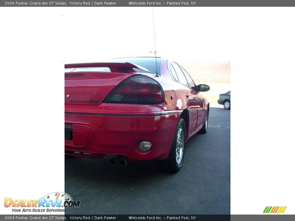 2004 Pontiac Grand Am GT Sedan Victory Red / Dark Pewter Photo #8