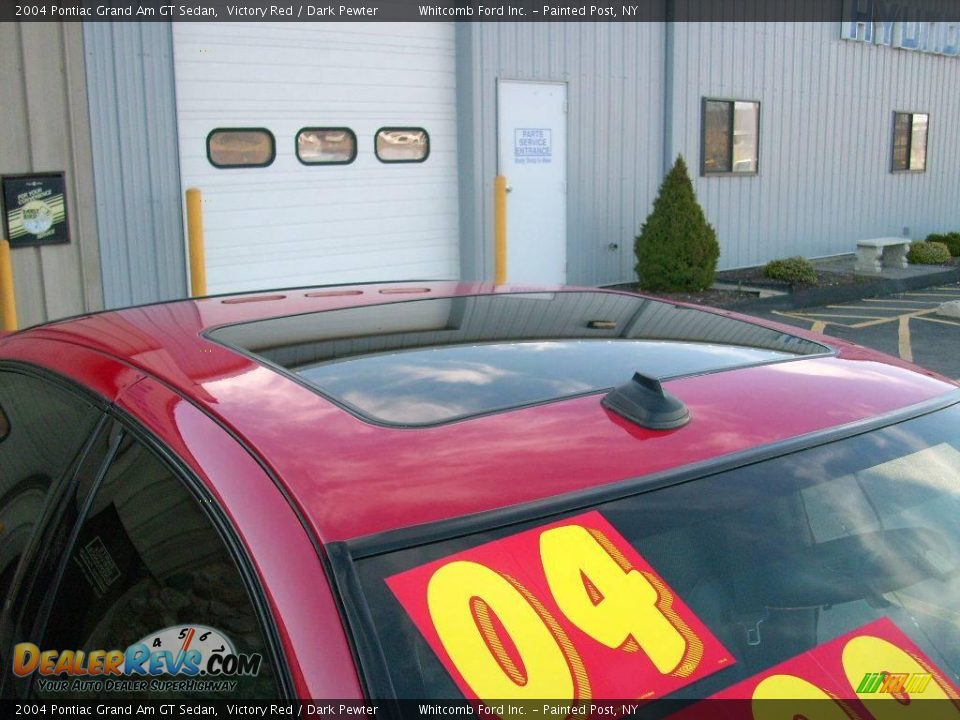 2004 Pontiac Grand Am GT Sedan Victory Red / Dark Pewter Photo #25