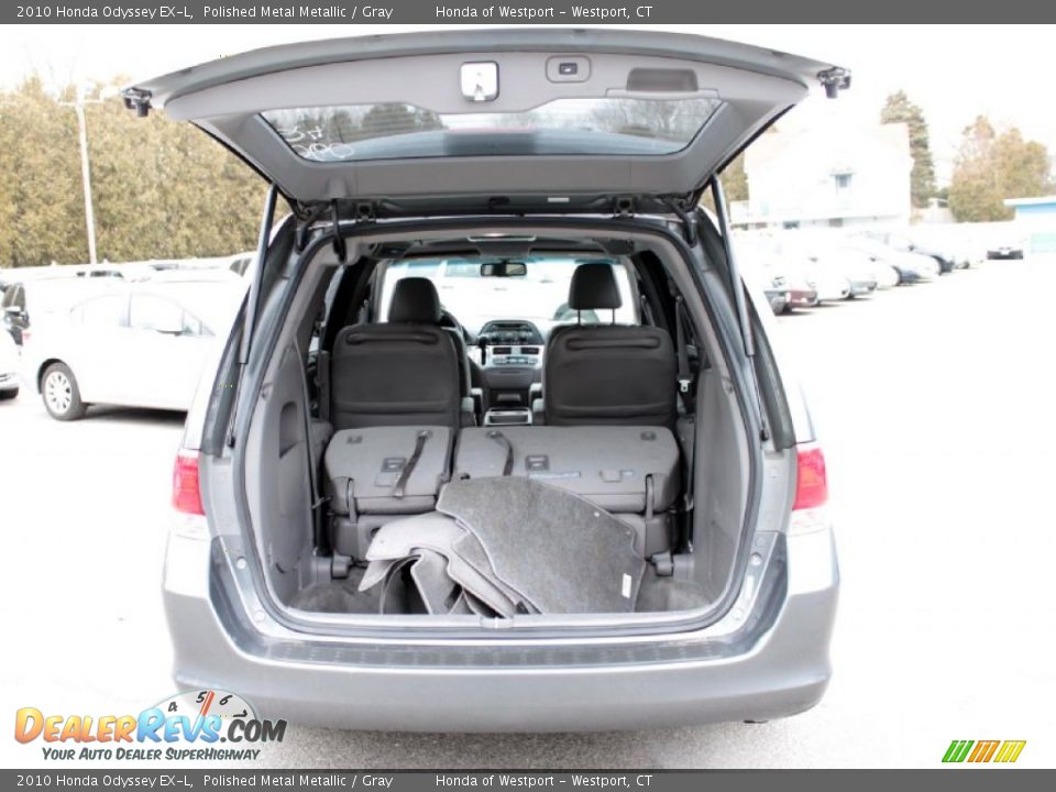 2010 Honda Odyssey EX-L Polished Metal Metallic / Gray Photo #10