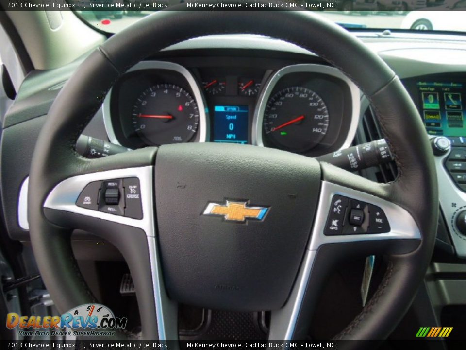 2013 Chevrolet Equinox LT Steering Wheel Photo #13