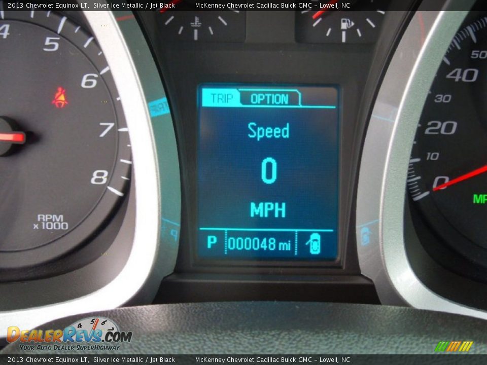 2013 Chevrolet Equinox LT Silver Ice Metallic / Jet Black Photo #14