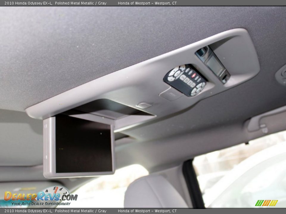 2010 Honda Odyssey EX-L Polished Metal Metallic / Gray Photo #14