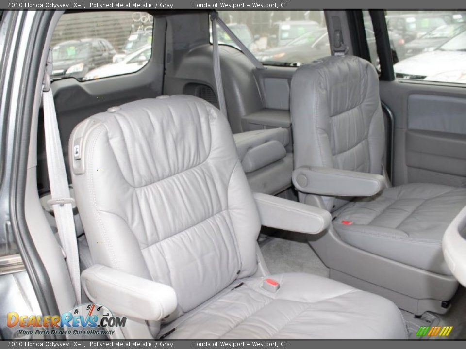 2010 Honda Odyssey EX-L Polished Metal Metallic / Gray Photo #17