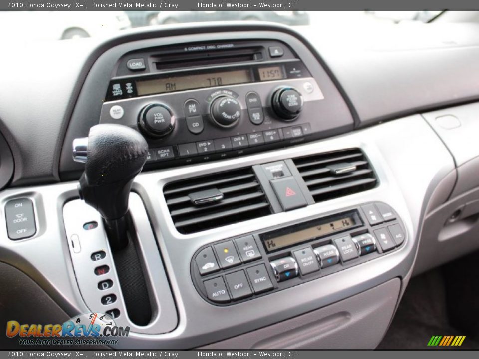 2010 Honda Odyssey EX-L Polished Metal Metallic / Gray Photo #18