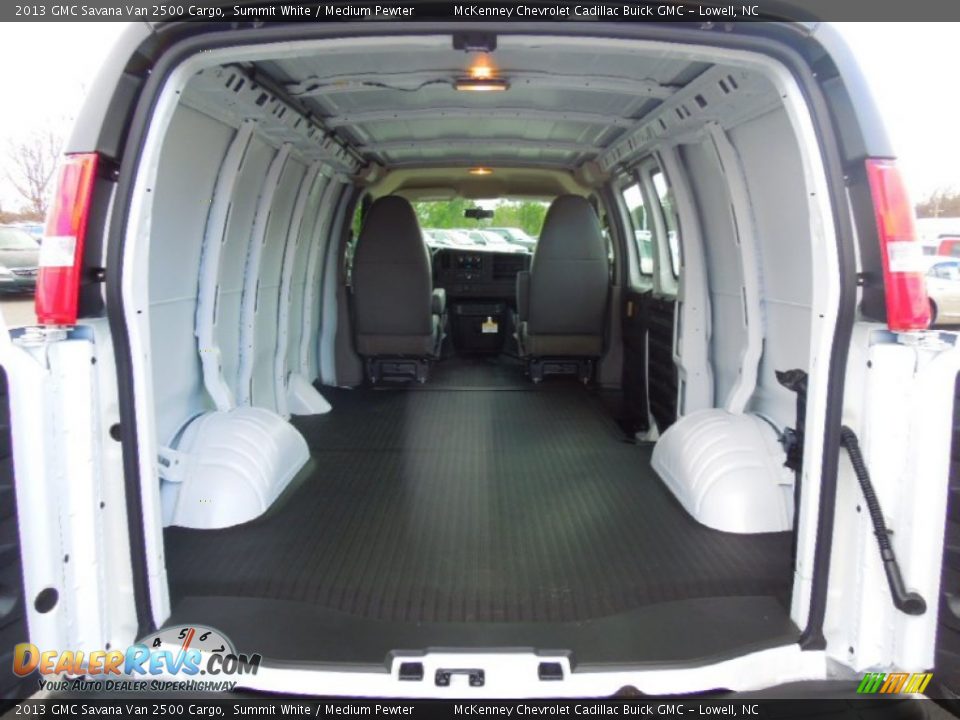 2013 GMC Savana Van 2500 Cargo Summit White / Medium Pewter Photo #14