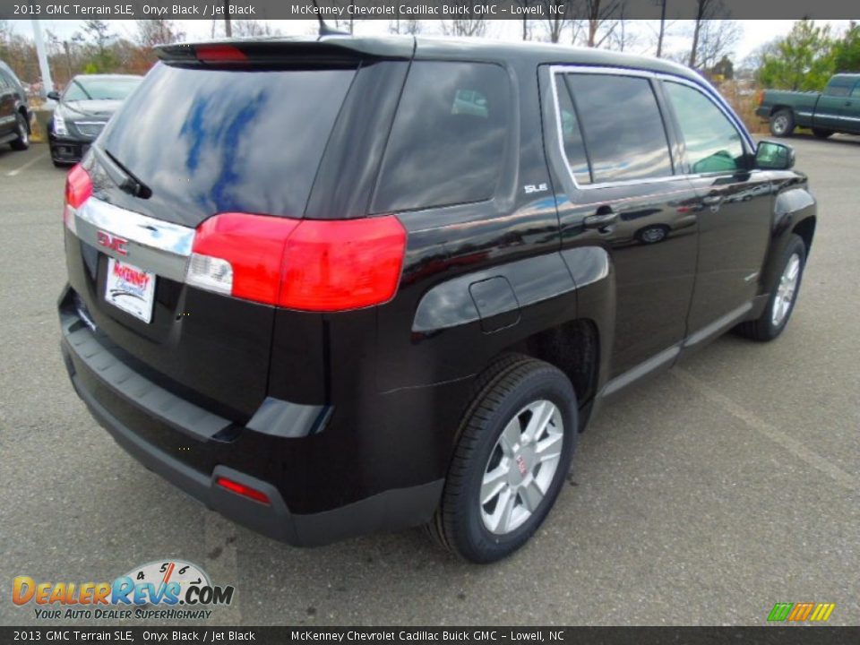 2013 GMC Terrain SLE Onyx Black / Jet Black Photo #4