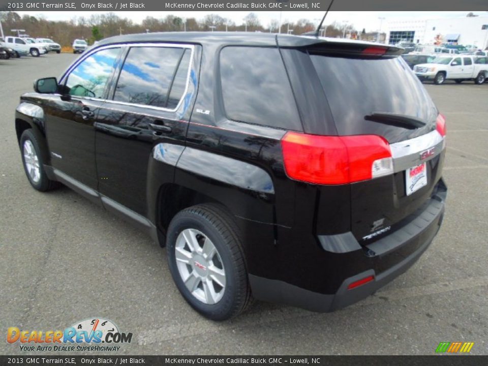 2013 GMC Terrain SLE Onyx Black / Jet Black Photo #5