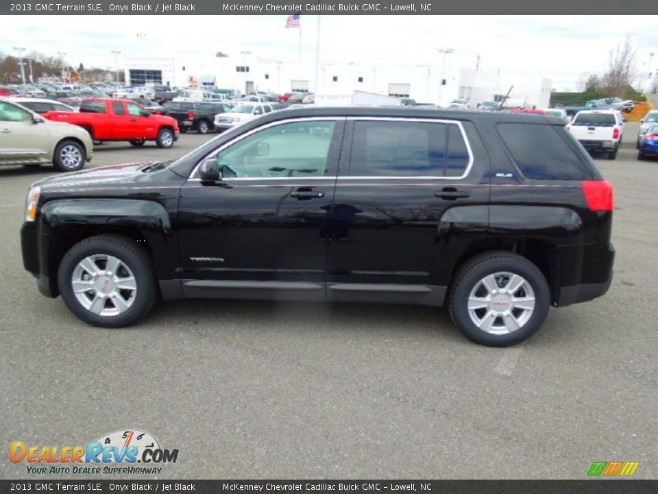 2013 GMC Terrain SLE Onyx Black / Jet Black Photo #6