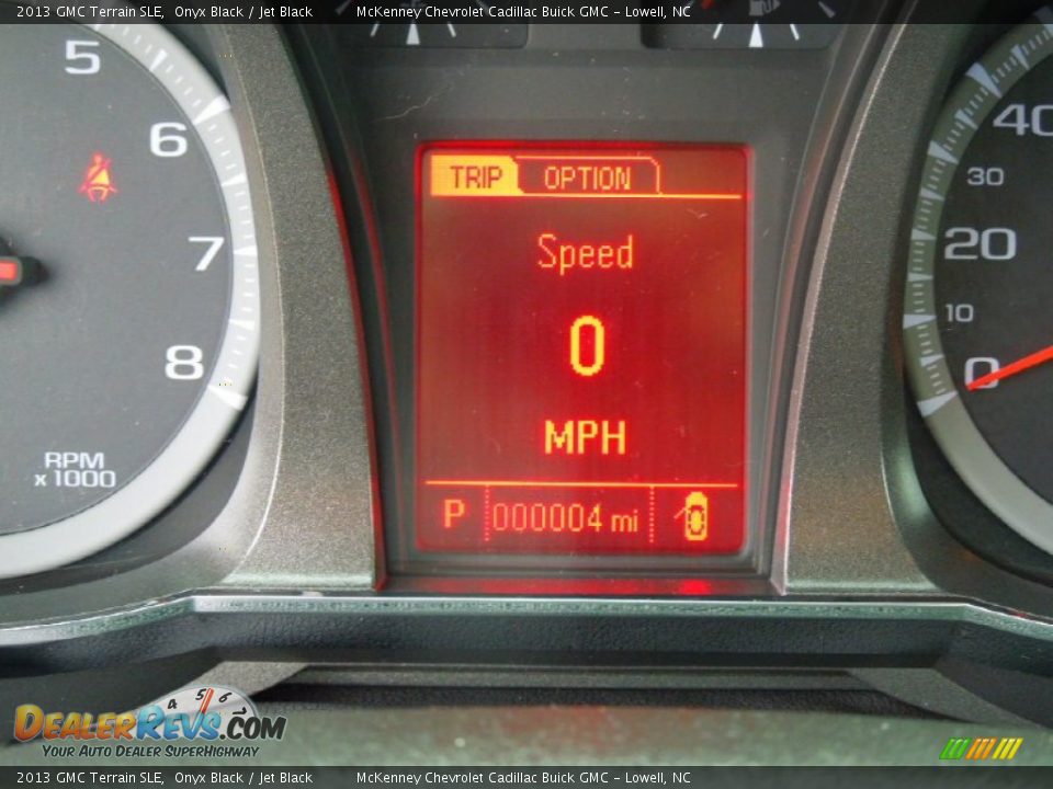 2013 GMC Terrain SLE Onyx Black / Jet Black Photo #15