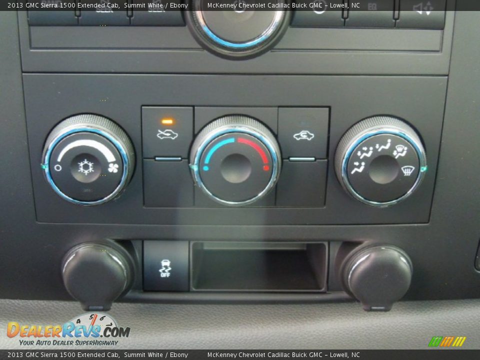 2013 GMC Sierra 1500 Extended Cab Summit White / Ebony Photo #12