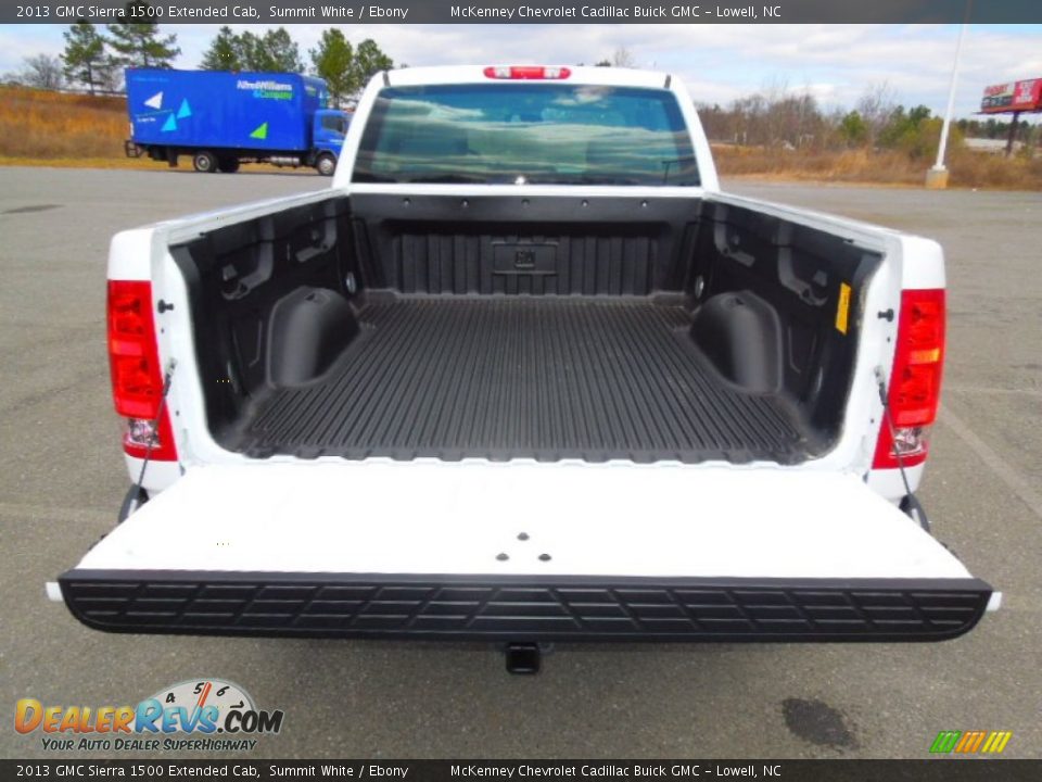 2013 GMC Sierra 1500 Extended Cab Summit White / Ebony Photo #18