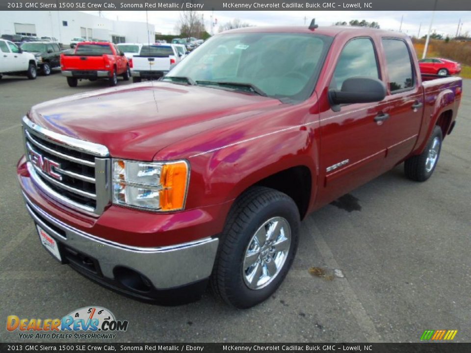 2013 GMC Sierra 1500 SLE Crew Cab Sonoma Red Metallic / Ebony Photo #1