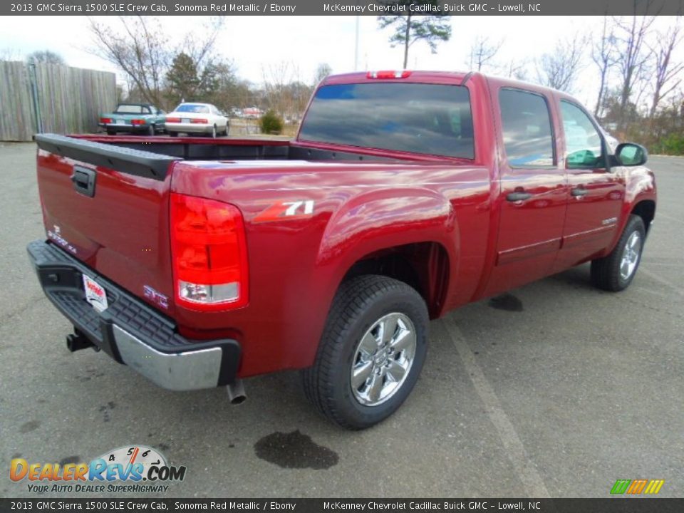 2013 GMC Sierra 1500 SLE Crew Cab Sonoma Red Metallic / Ebony Photo #4