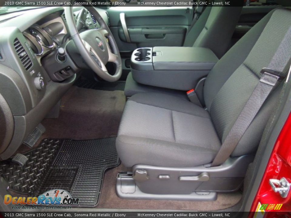 2013 GMC Sierra 1500 SLE Crew Cab Sonoma Red Metallic / Ebony Photo #8