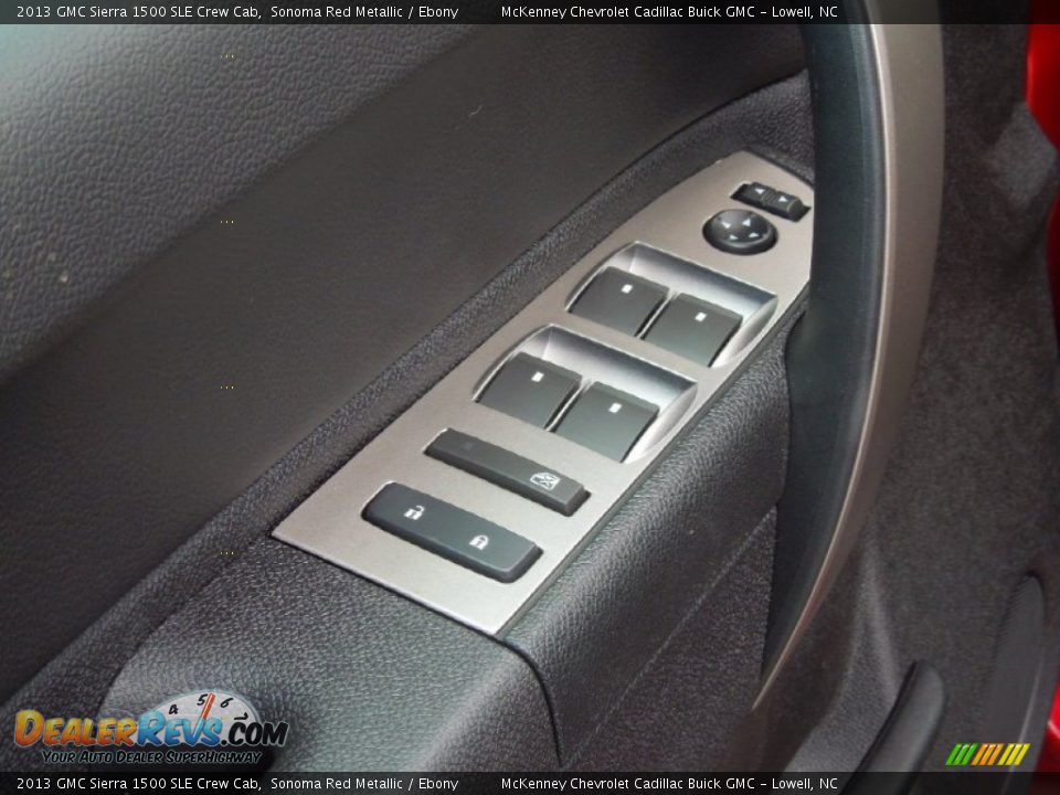 2013 GMC Sierra 1500 SLE Crew Cab Sonoma Red Metallic / Ebony Photo #10