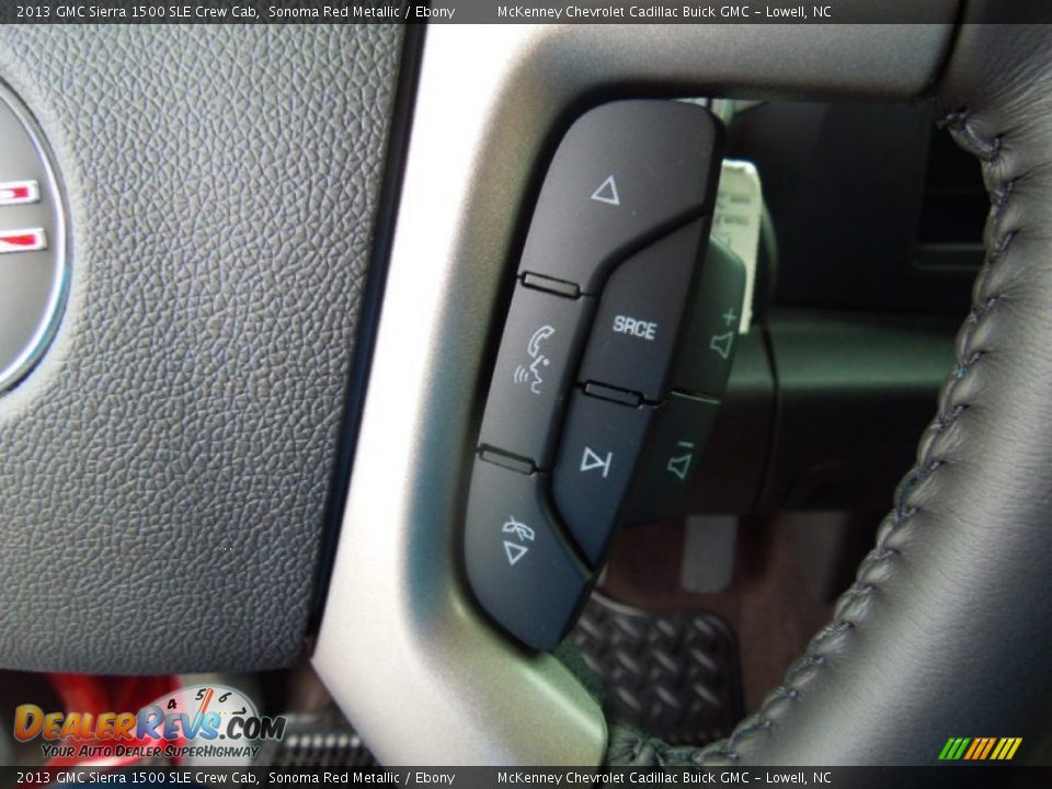 2013 GMC Sierra 1500 SLE Crew Cab Sonoma Red Metallic / Ebony Photo #14