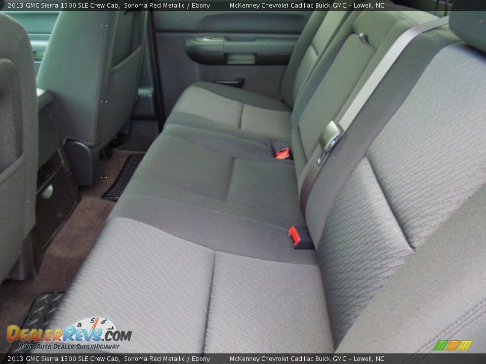 2013 GMC Sierra 1500 SLE Crew Cab Sonoma Red Metallic / Ebony Photo #16