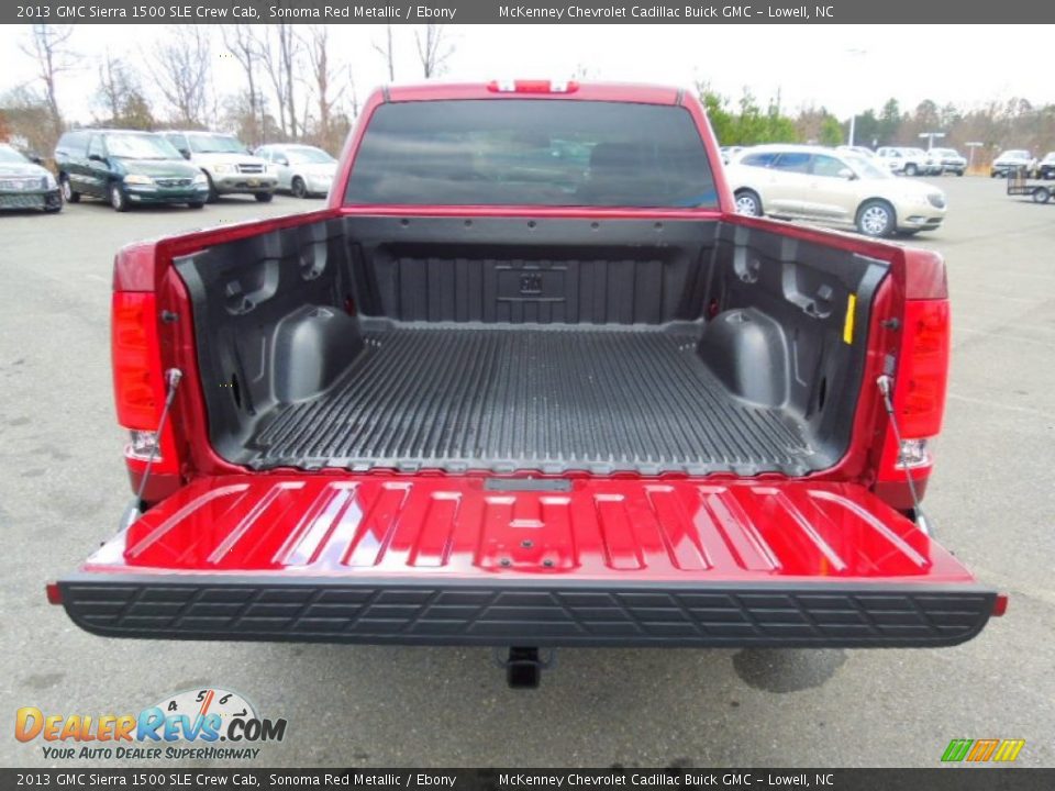 2013 GMC Sierra 1500 SLE Crew Cab Sonoma Red Metallic / Ebony Photo #17