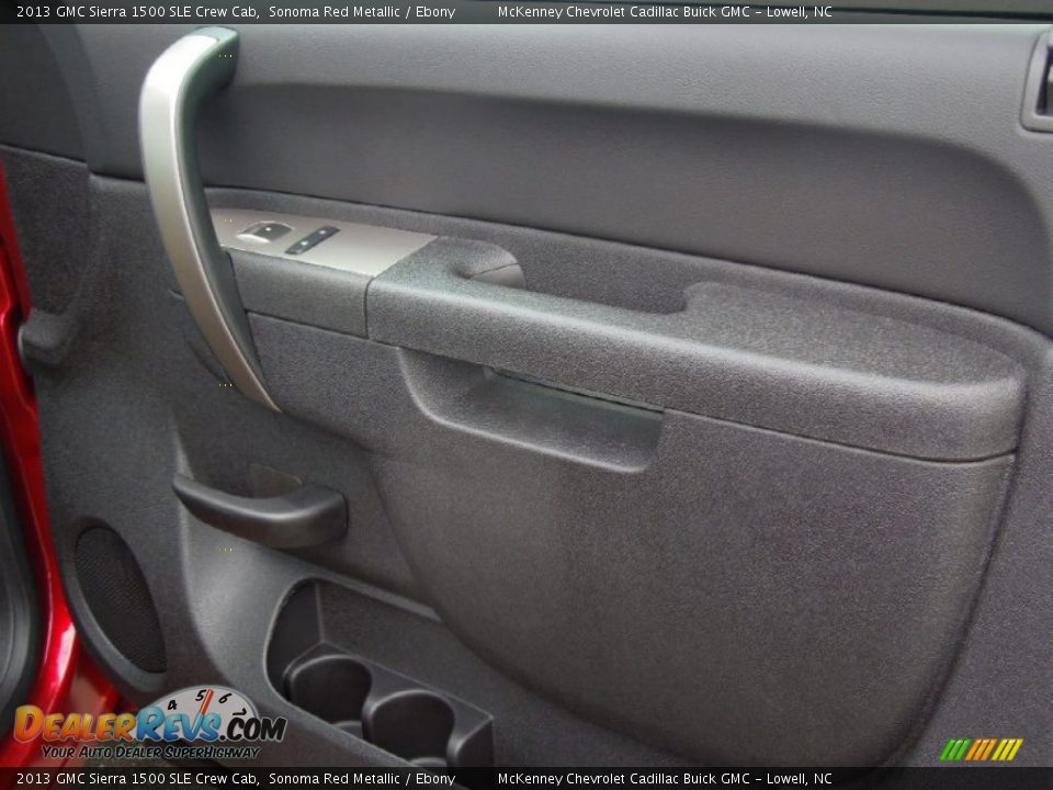 2013 GMC Sierra 1500 SLE Crew Cab Sonoma Red Metallic / Ebony Photo #19