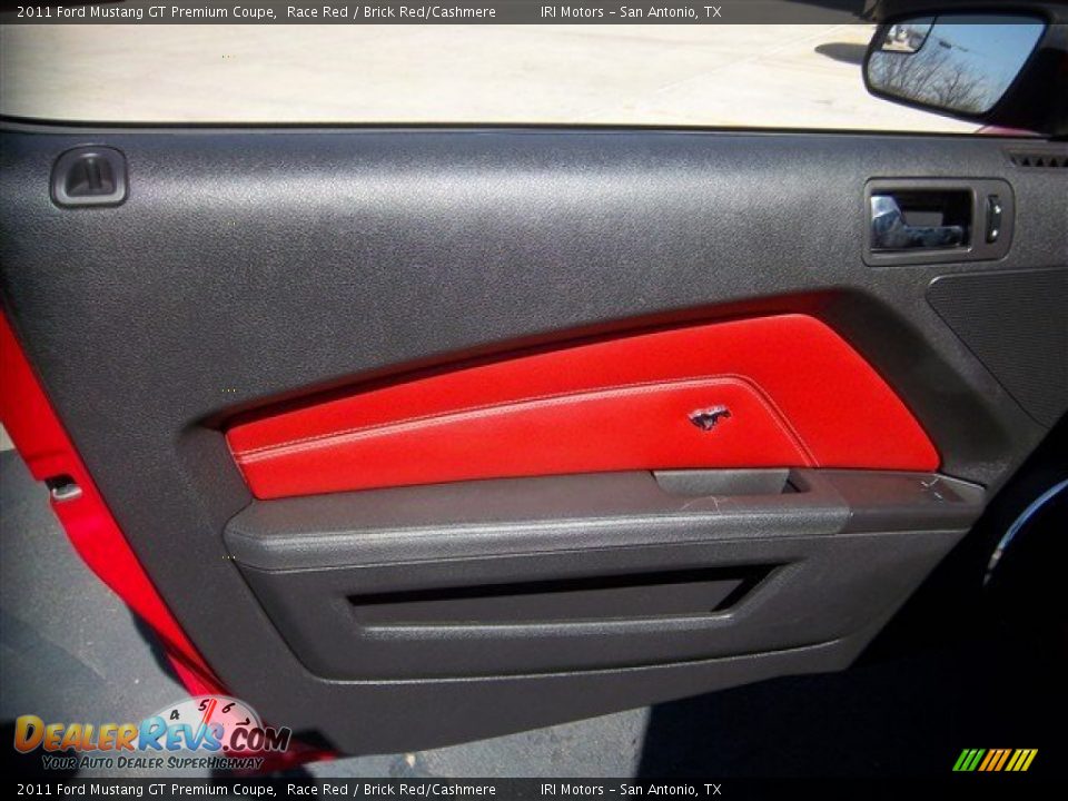 Door Panel of 2011 Ford Mustang GT Premium Coupe Photo #11