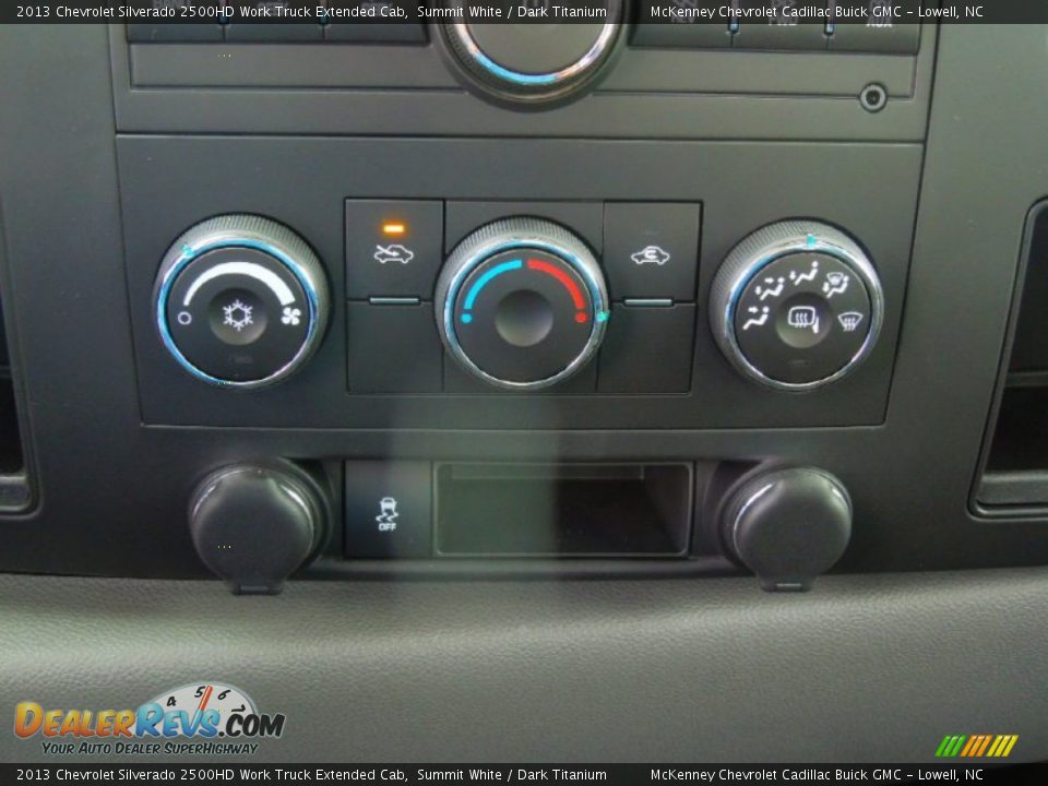 2013 Chevrolet Silverado 2500HD Work Truck Extended Cab Summit White / Dark Titanium Photo #11