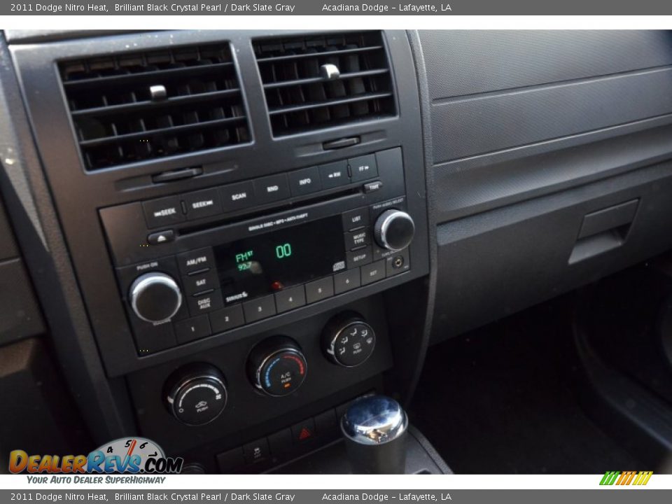 2011 Dodge Nitro Heat Brilliant Black Crystal Pearl / Dark Slate Gray Photo #20