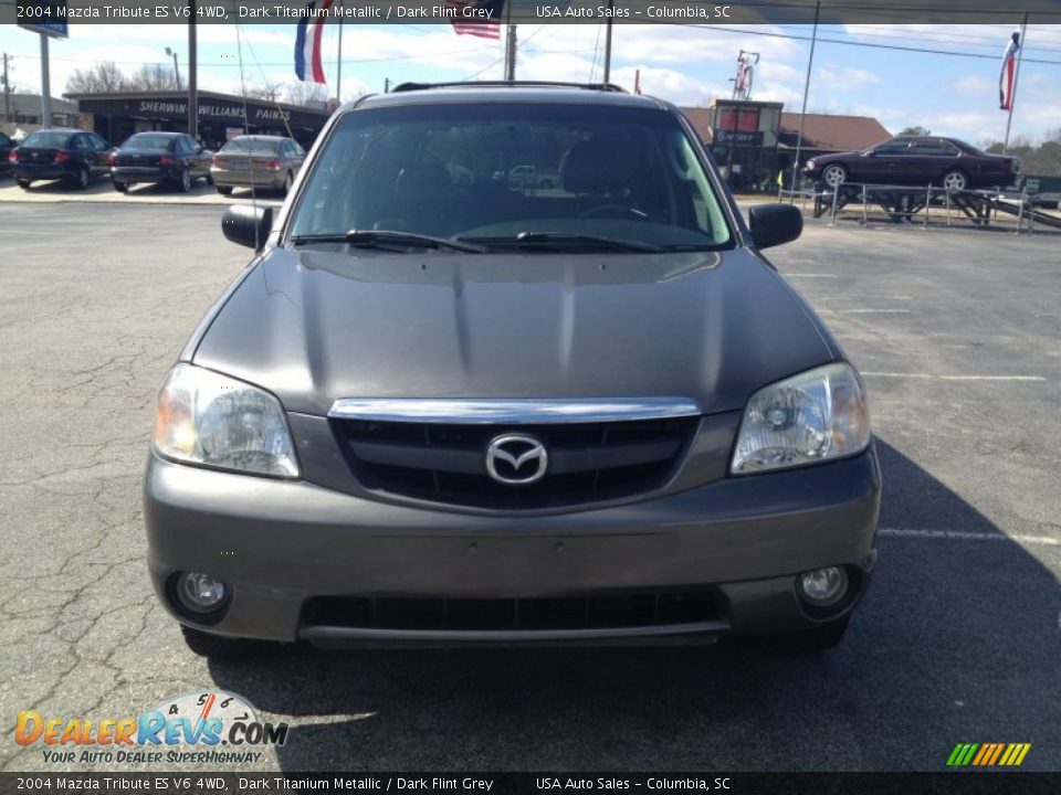2004 Mazda Tribute ES V6 4WD Dark Titanium Metallic / Dark Flint Grey Photo #1