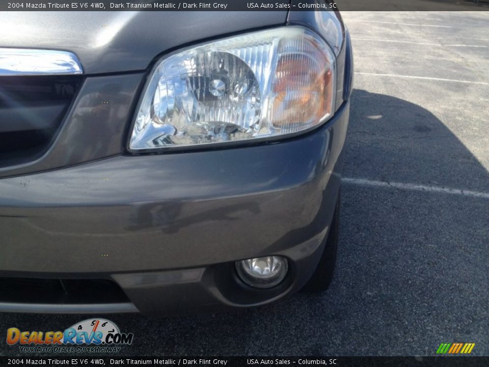 2004 Mazda Tribute ES V6 4WD Dark Titanium Metallic / Dark Flint Grey Photo #2
