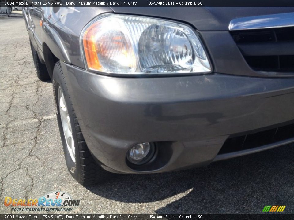 2004 Mazda Tribute ES V6 4WD Dark Titanium Metallic / Dark Flint Grey Photo #3