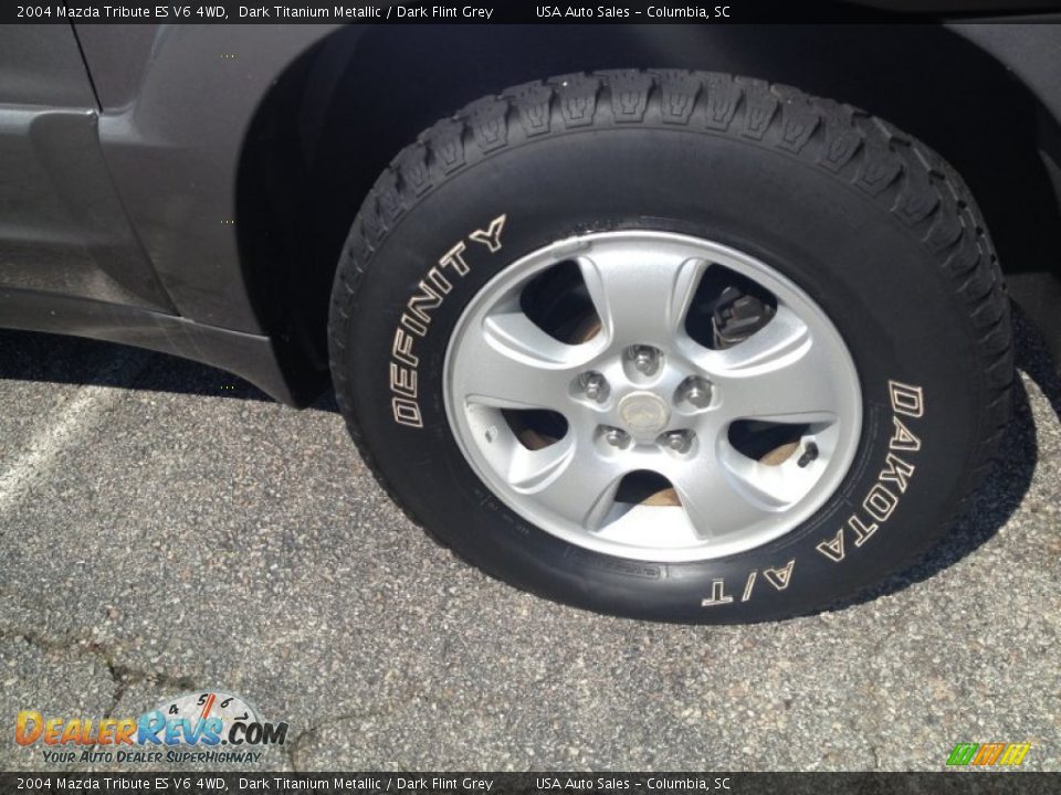 2004 Mazda Tribute ES V6 4WD Dark Titanium Metallic / Dark Flint Grey Photo #5