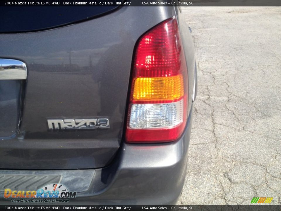 2004 Mazda Tribute ES V6 4WD Dark Titanium Metallic / Dark Flint Grey Photo #8