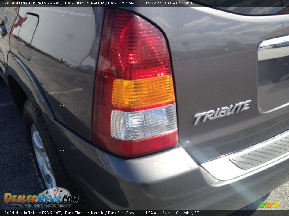 2004 Mazda Tribute ES V6 4WD Dark Titanium Metallic / Dark Flint Grey Photo #9