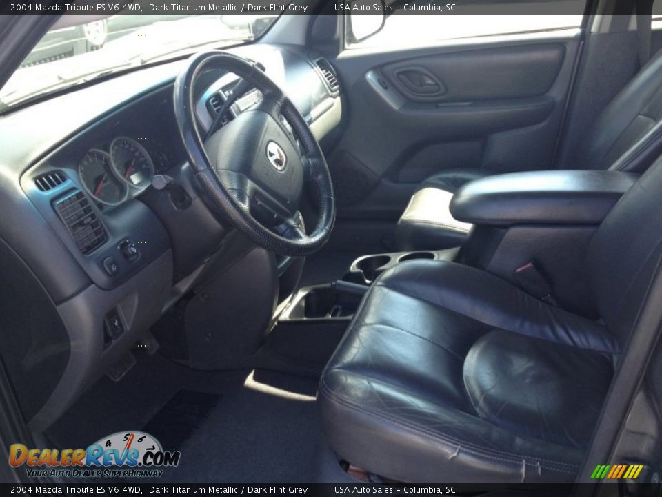 Dark Flint Grey Interior - 2004 Mazda Tribute ES V6 4WD Photo #15